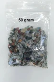 50 Gram Minik Yosunlu Akik Kırıktaş Deliksiz Parçalar 130-3 - 2