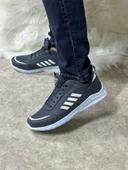 Günlük Erkek Sneaker Fileli Bağcıklı Rahat Esnek Dikiş Detaylı Yürüyüş Spor Ayakkabı 1453 - 11