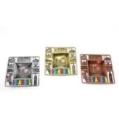 Metal İstanbul Temalı Yöresel Metal Küllük 2alk87 - 1