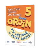 Orjin 5. Sınıf Din Kültürü Konu Özetli Soru Bankası - 1