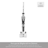 Karaca Aquaclean Pet 3in1 Islak ve Kuru Kablosuz Dikey Süpürge thumbnail 8