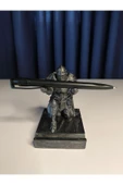 Dekoratif Ortaçağ Şovalye Kalem Tutucu thumbnail 3