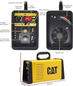 Cat DZ141 140 Ah Çanta Tipi İnverter Kaynak Makinesi thumbnail 2