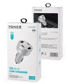 Tonex 53w 2 PD 2 USB Girişli Hızlı Şarj Araç Başlığı - 5 Adet - 3