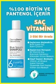 Dermaderm Saç Dökülmesine Karşı Biotin ve Mavi Su Katkılı Pantenol Şampuan 250 ml. - 2