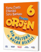 Orjin 6. Sınıf Din Kültürü Konu Özetli Soru Bankası - 1