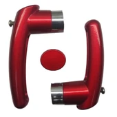 Çaydanlık Sapı Takımı Kulp Tutamak Seti Parlak Kırmızı Yanmaz thumbnail 3