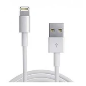 Apple İphone Uyumlu Usb-Lightning Şarj ve Data Kablosu 1M Beyaz thumbnail 2