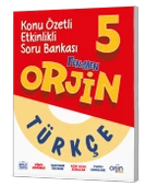 Orjin 5. Sınıf Türkçe Konu Özetli Soru Bankası - 1