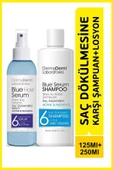 Dermaderm Saç Dökülmesine Karşı Biotin ve Pantenol İçeren Mavi Saç Serumu 125ml. ve Mavi Su Katkılı Pantenol Şampuan 250 ml. - 5