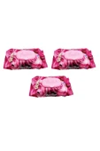 3 Paket Red Rose Islak Havlu Mendil 90 Adet Kapaklı Gül Kokulu - 1