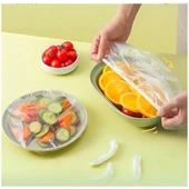 Lastikli Tencere Ve Tabak Bonesi 100 Adet (20cm) - 3