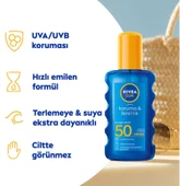 Nivea Koruma Ve Ferahlık Güneş Koruyucu Transparan Vücut Spreyi Spf50+ 200 Ml - 2