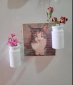 Beton Vazo Magnet 2 Adet - 3