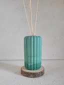 Yeşil Beton Oda Kokusu Şişesi Ve Çubuğu - 1