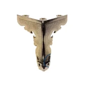 Kelebek Ahşap, Sunta Sandık Ayağı, Kutu Ayak 5,5 cm - Sarı - 1