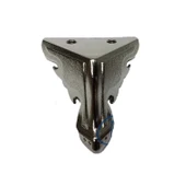 Kelebek Sandık Ayağı, Kutu Ayak 2,5 cm - Nikel, 100 Adet - 1