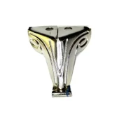 Moda Sac Sandık Ayağı, Kutu Ayak 2,5 cm - Nikel, 100 Adet - 1