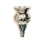 Minare Sandık Ayağı, Kutu Ayak 3 cm - Nikel, 100 Adet - 1