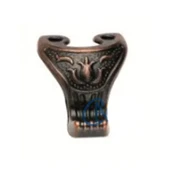 Pati Sandık Ayağı, Kutu Ayak 2,5 cm - Eskitme, 100 Adet - 1