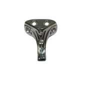 Moda Taşlı Ahşap, Mdf, Sunta Sandık Ayağı, Kutu Ayak 2,5 cm - Nikel - 1