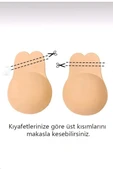 Premium Hayalet Sütyen Meme Ucu Kapatma Krem Bant S/M/L Beden Bej A kalite 1 Çift thumbnail 5