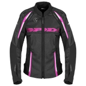 SPIDI RACE WARRIOR 2 NET LADY YAZLIK CEKET SİYAH FUŞYA thumbnail 1