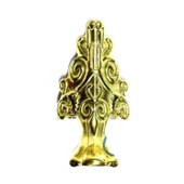 Lükens Sandık Ayağı, Kutu Ayak 4 cm - Sarı, 50 Adet - 1