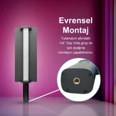 Gdx LP550 RGB Led Şarj Edilebilir Fotoğrafçılık ve Video için Renkli Işık Çubuğu - 8