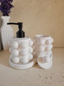 Beton Buble Sıvı Sabunluk Set - 1