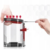 srfn ticaret Dyson V10 Uyumlu Elektrikli Süpürge Toz Haznesi Kapağı - 4