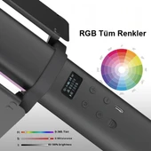 Gdx LP550 RGB Led Şarj Edilebilir Fotoğrafçılık ve Video için Renkli Işık Çubuğu - 5