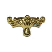 Köşe Etekli Sandık Ayağı, Kutu Ayak 1,5 cm - Sarı, 100 Adet - 1