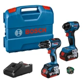 Bosch GDR 18V-220C+GSR 18V-90C Kombi Set 2x4,0Ah thumbnail 1