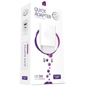 Powerway HW25 Usb 3.0 / Type-C 25W 3.0 A Hızlı Şarj Aleti Başlığı PD25W thumbnail 2