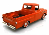 MotorMax 1958 Chevrolet Apache Fleetside Pickup 1/24 Model Araba thumbnail 4
