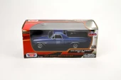 MotorMax 1970 Chevy El Camino SS mavi 396 1/24 Model Araba thumbnail 4
