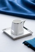 Acar Camillo 6 Kişilik Kahve Fincanı Takımı Silver - 90 ml HXF-05921 - 1