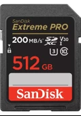 Sandisk Extreme Pro SDSDXXD-512G-GN4IN 512 GB SDXC C10 Hafıza Kartı 200/140MB/S - 1