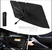 Egea Uyumlu Oto Ön Cam Şemsiye Güneşlik – Katlanabilir UV ve Isı Koruyucu Güneş Perdesi - 2