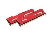 Kingston Hyperx Fury Red 16 GB(2X8) 1600 MHz DDR3 HX316C10FRK2/16 Bellek thumbnail 3
