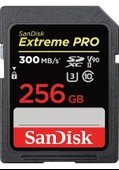 Sandisk Extreme Pro 256GB 300/260MB/S Sdxc Uhs-Iı U3 V90 8k/4k Hafıza Kartı SDSDXDK-256G-GN4IN - 1