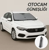 Egea Uyumlu Oto Ön Cam Şemsiye Güneşlik – Katlanabilir UV ve Isı Koruyucu Güneş Perdesi - 1
