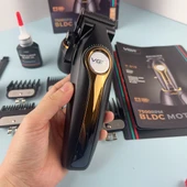 VGR V-010 Profesyonel Saç Kesme Makinesi - Güçlü ve Hassas Kesim Deneyimi ( Gold ) - 6