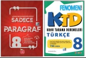 NEWTON 8.SINIF SADACE PARAGRAF+FENOMEN TÜRKÇE KONU TARAMA DENEMELERİ (2 KİTAP) - 1