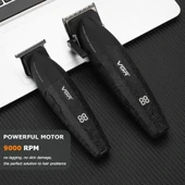 VGR V-640 Profesyonel Saç Kesme Makinesi – 9000 RPM, Paslanmaz Çelik, USB Şarj - 2