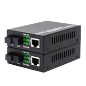 ROSE HTB-GS-03 A/B Gigabit Fiber Optik Medya Dönüştürücü thumbnail 1