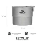 Stanley Adventure Paslanmaz Çelik 2.0 İki Kişilik Pişirme Seti thumbnail 2