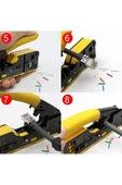 Rose RC-812 Cat5/Cat6/CAT7 EZ-RJ45-RJ11 Konnektör Sıkma Pensesi thumbnail 5