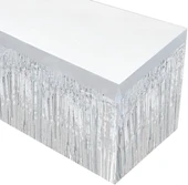 Fixport Gümüş Metalize Masa Eteği 275x75 cm – Kendinden Yapışkanlı - 3